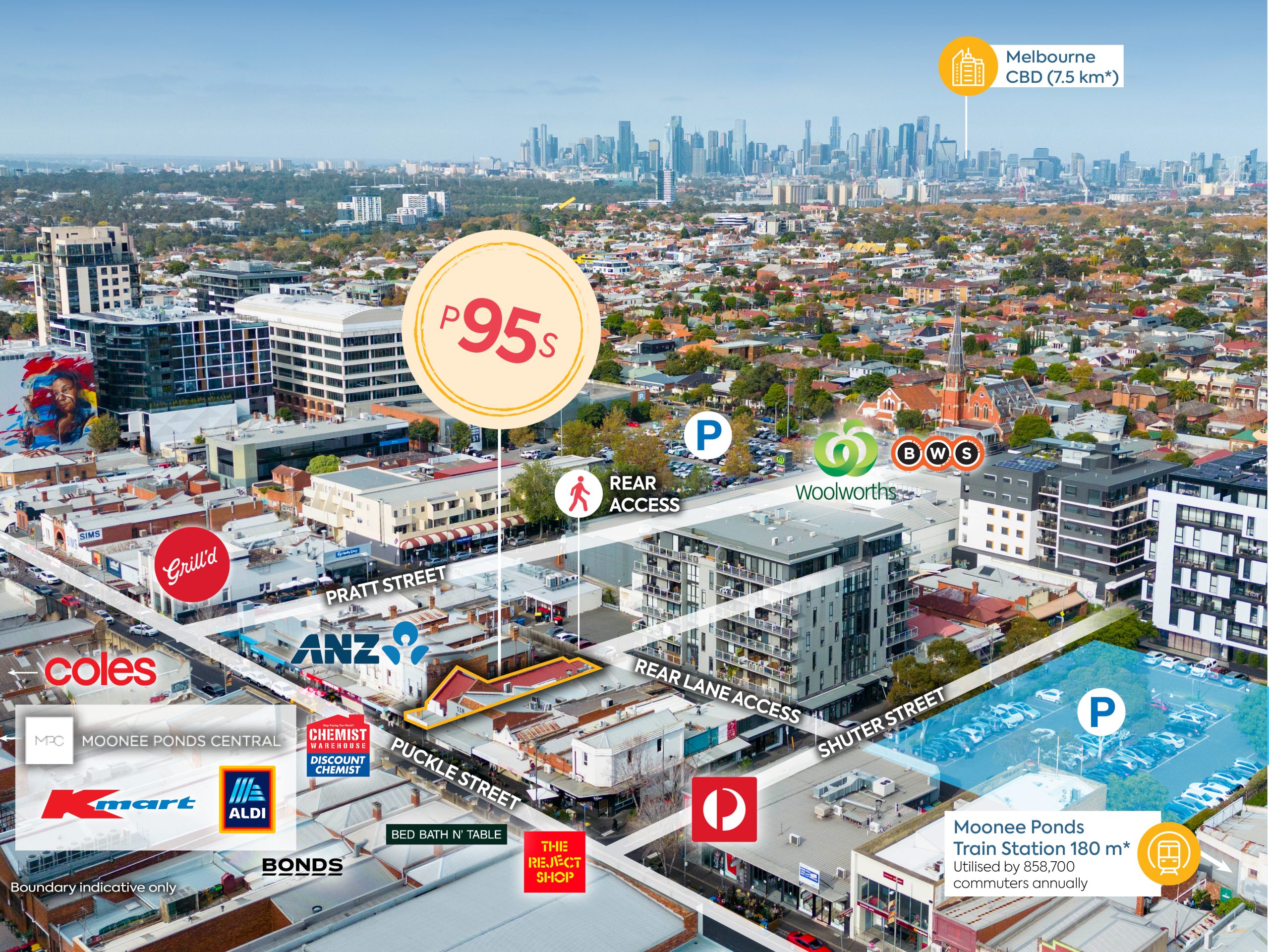 AAA+ Moonee Ponds Retail Position + New Lease to National Tenant –  Stonebridge Property Group